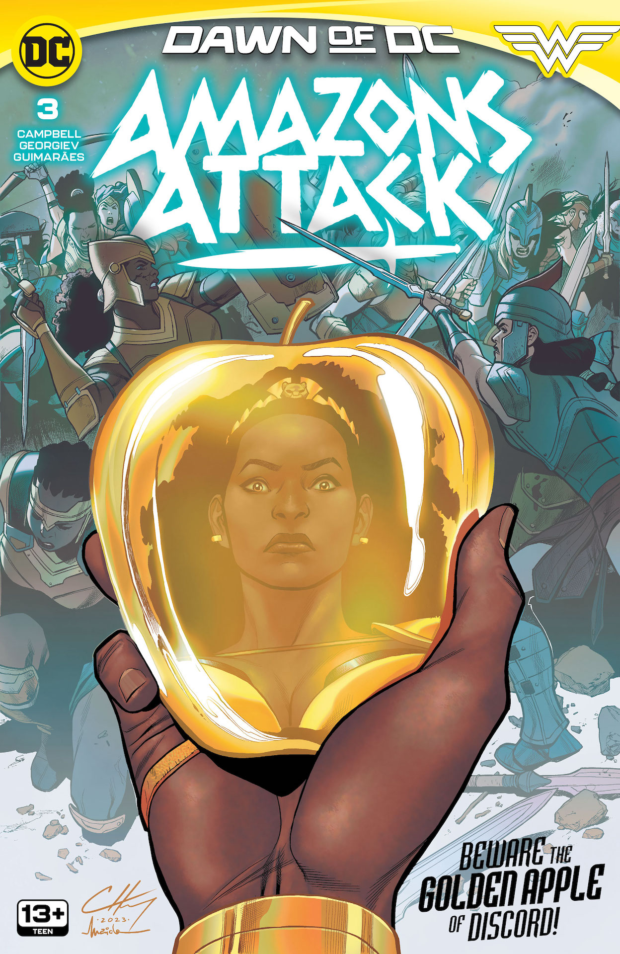 DC Preview: Amazons Attack #3