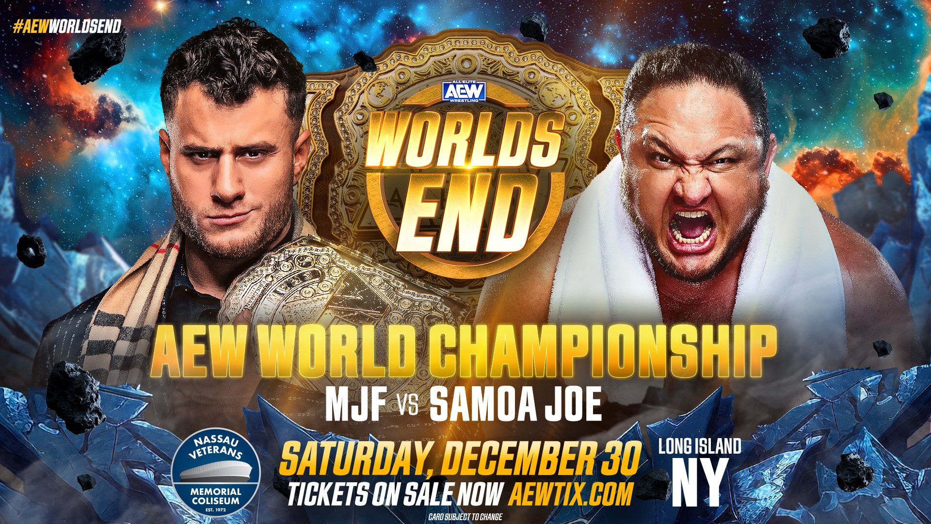 AEW Worlds End 2023 full card, predictions, how to watch