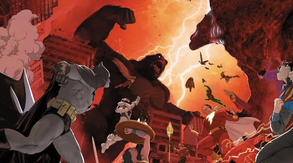 'Justice League vs. Godzilla vs. Kong' scores #1 Monster-Sized Edition