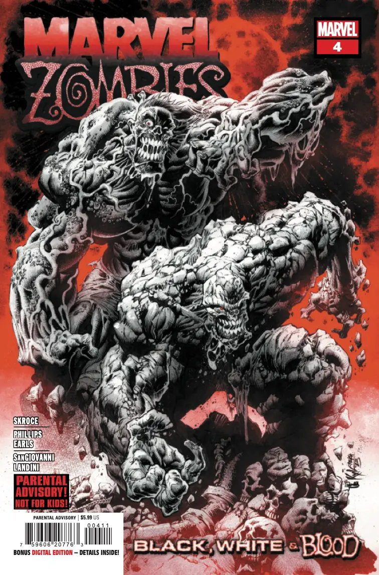 Marvel Preview: Marvel Zombies: Black, White & Blood #4
