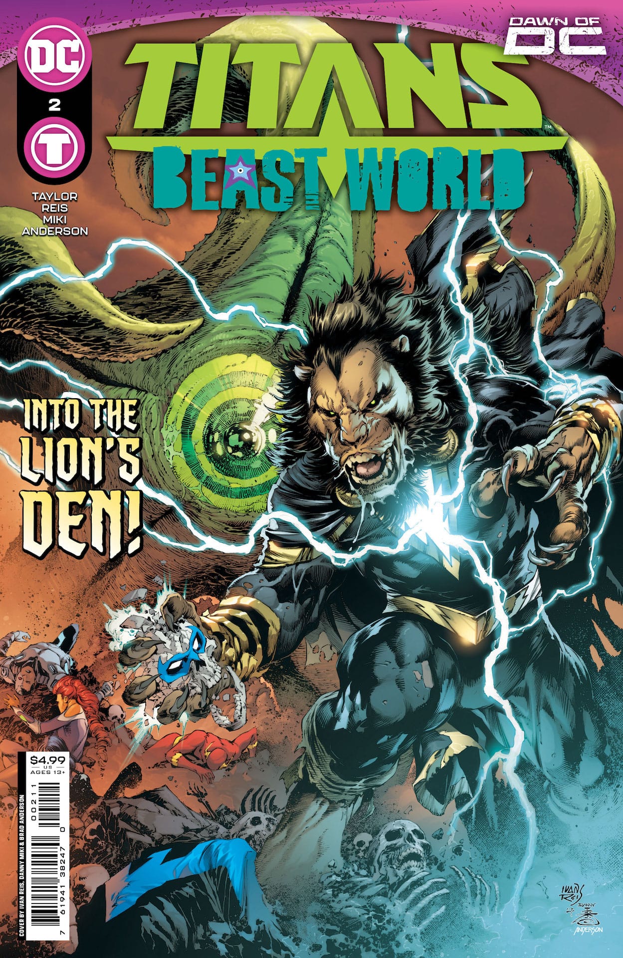 DC Preview: Titans: Beast World #2