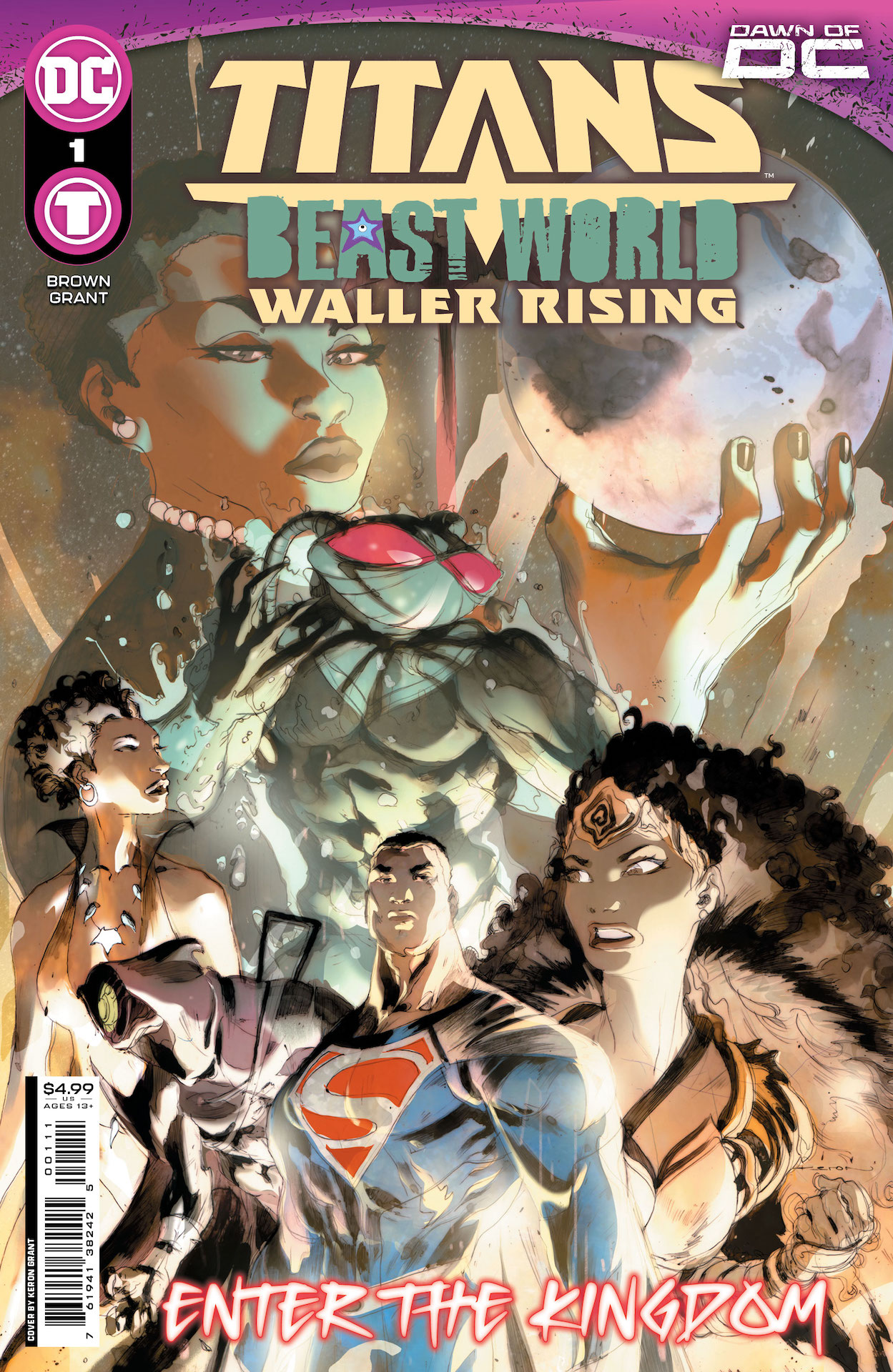 DC Preview: Titans: Beast World - Waller Rising #1