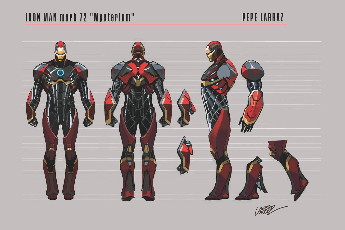 New Iron Man Mark 72 armor revealed