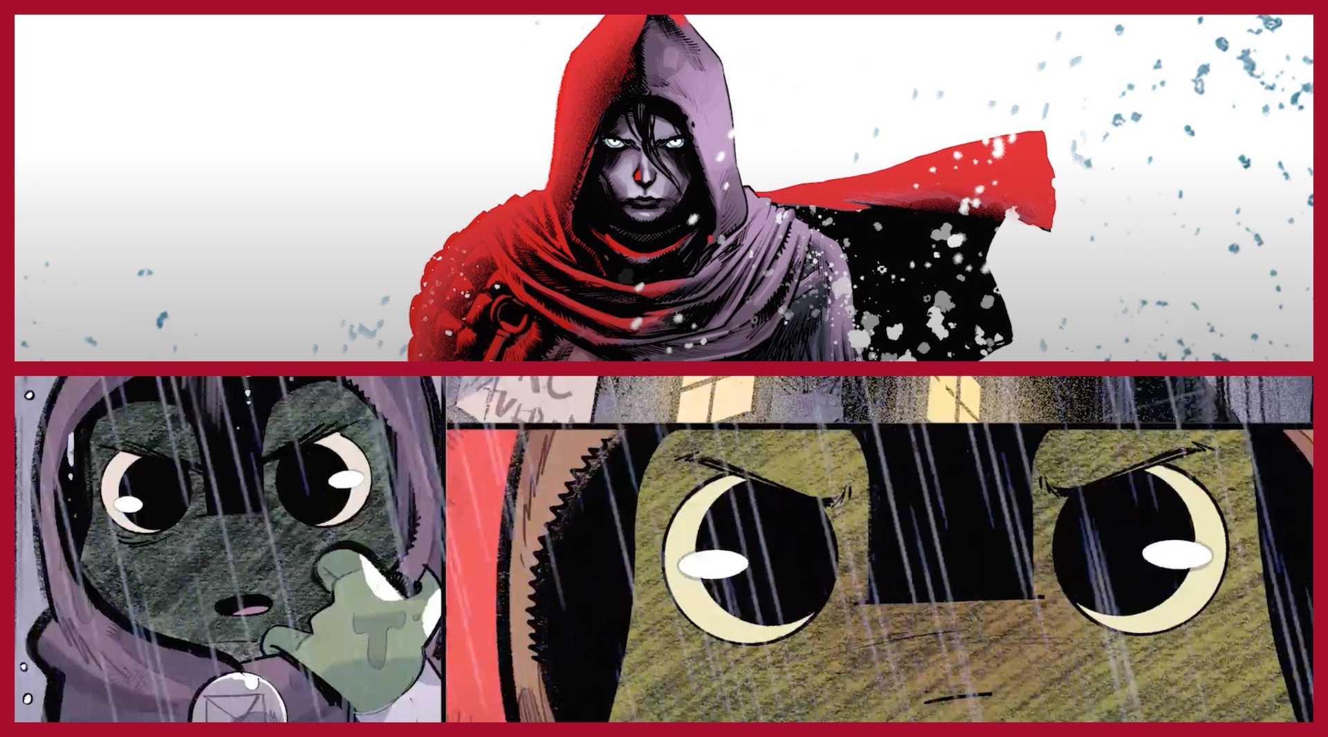 Watch new Comixology Originals trailers for 'Roderick and the City of Morhil' and 'Mistland'
