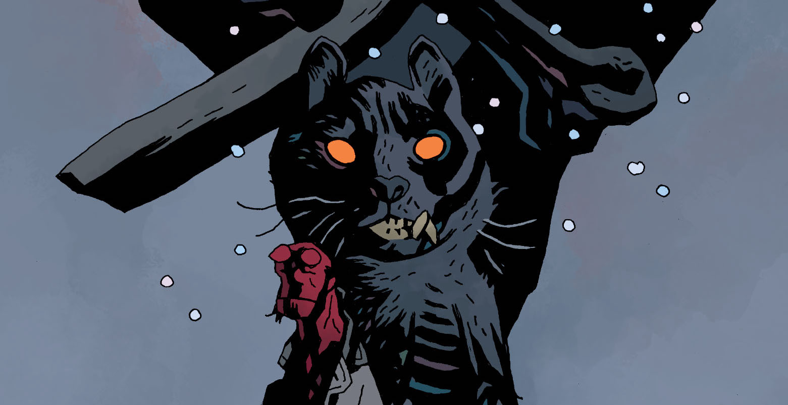 Building new Hellboy history for the holidays: Matt Smith talks 'Hellboy Winter Special: The Yule Cat'