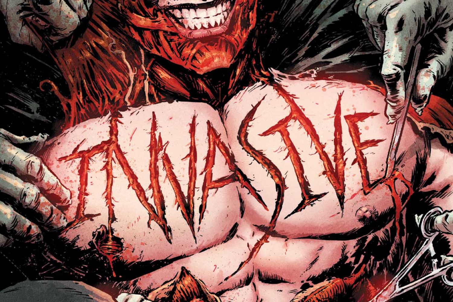 Cullen Bunn excises the gory truth behind 'Invasive'