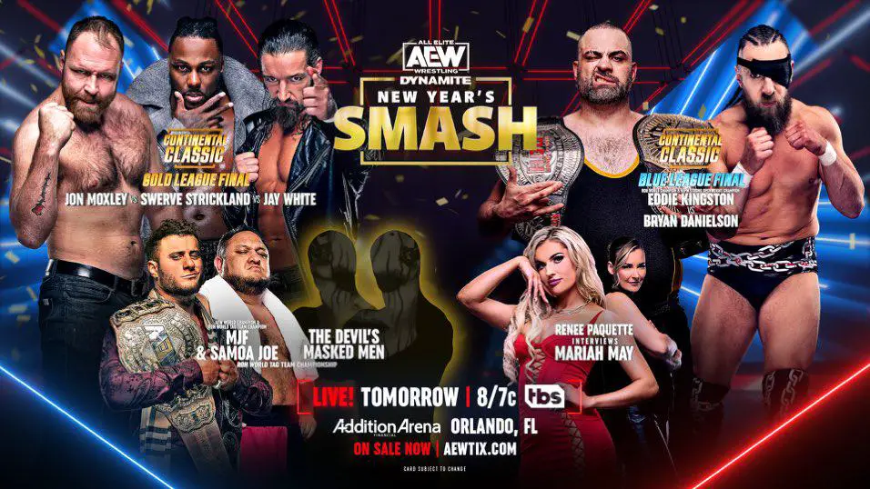 AEW Dynamite New Year's Smash preview, full card: December 27, 2023