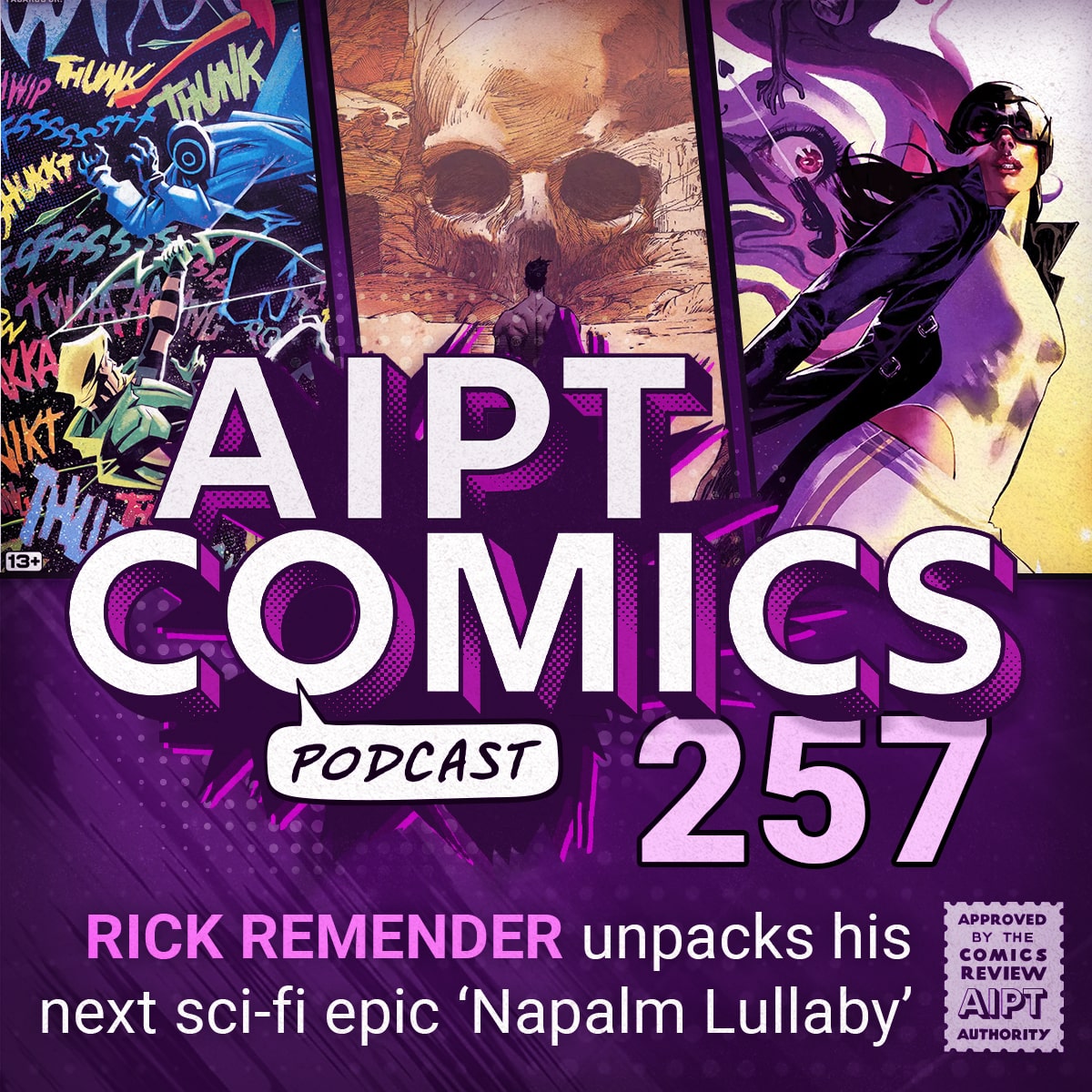 AIPT Comics Podcast Episode 257: Rick Remender unpacks his next sci-fi epic ‘Napalm Lullaby’