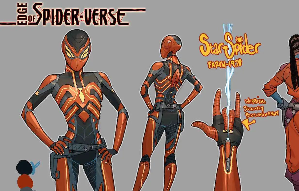 Marvel reveals new 'Star-Spider' character from 'Edge of the Spider-Verse' #3