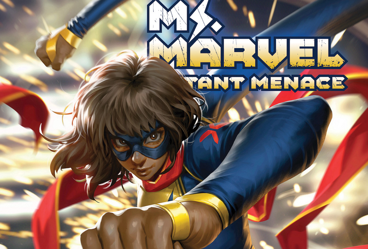 Don't miss Derrick Chew's 'Ms. Marvel: Mutant Menace' cover
