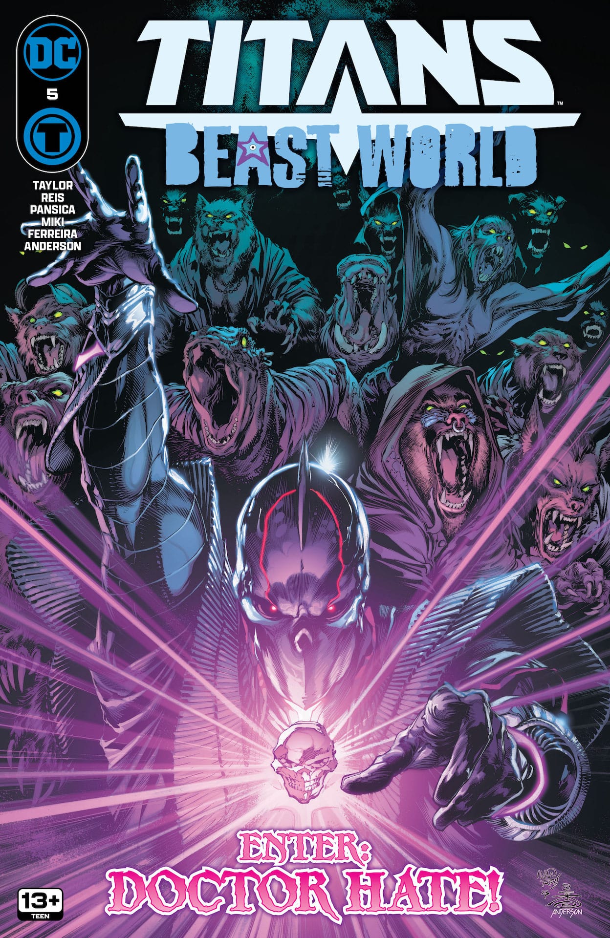 DC Preview: Titans: Beast World #5