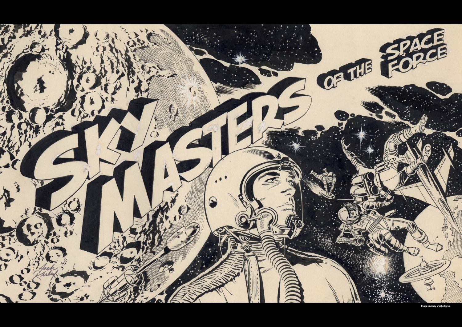 New crowdfunding campaign launches for Jack Kirby's "Sky Masters of the Space Force"