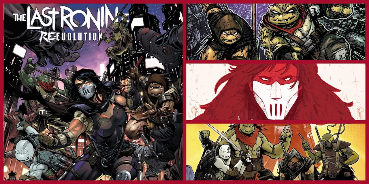 EXCLUSIVE IDW First Look: TMNT: The Last Ronin II - Re-Evolution #2 covers