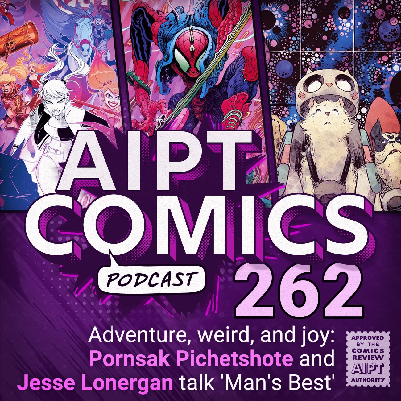 AIPT Comics Podcast Episode 262: Pornsak Pichetshote and Jesse Lonergan talk the adventure, the weird, and the joy in 'Man's Best'