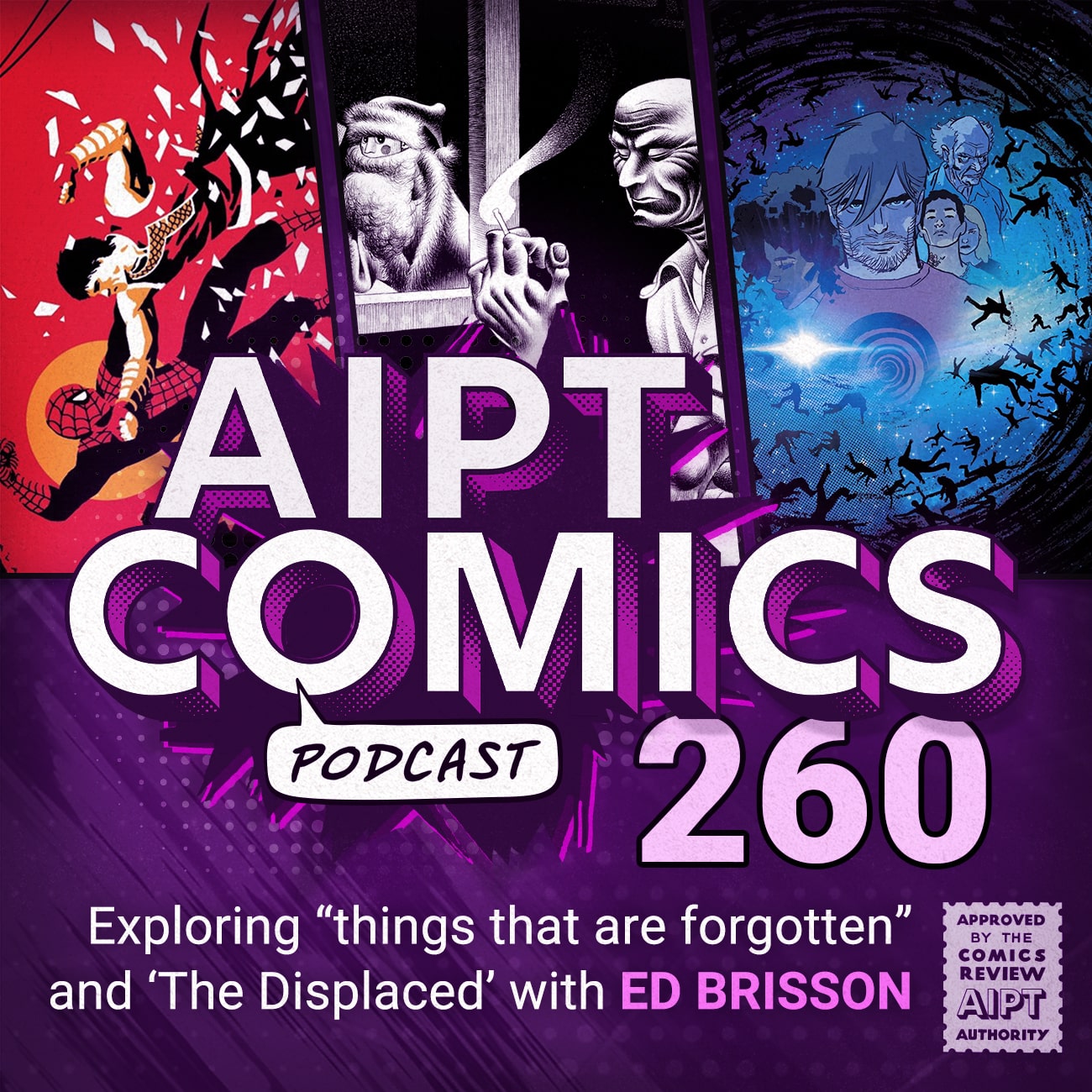 AIPT Comics Podcast Episode 260: Exploring “things that are forgotten” and 'The Displaced' with Ed Brisson