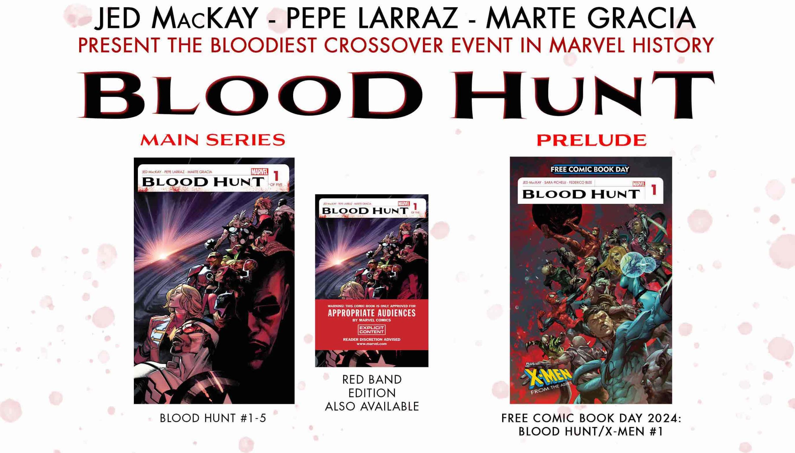 Marvel teases over 20 'Blood Hunt' tie-ins coming