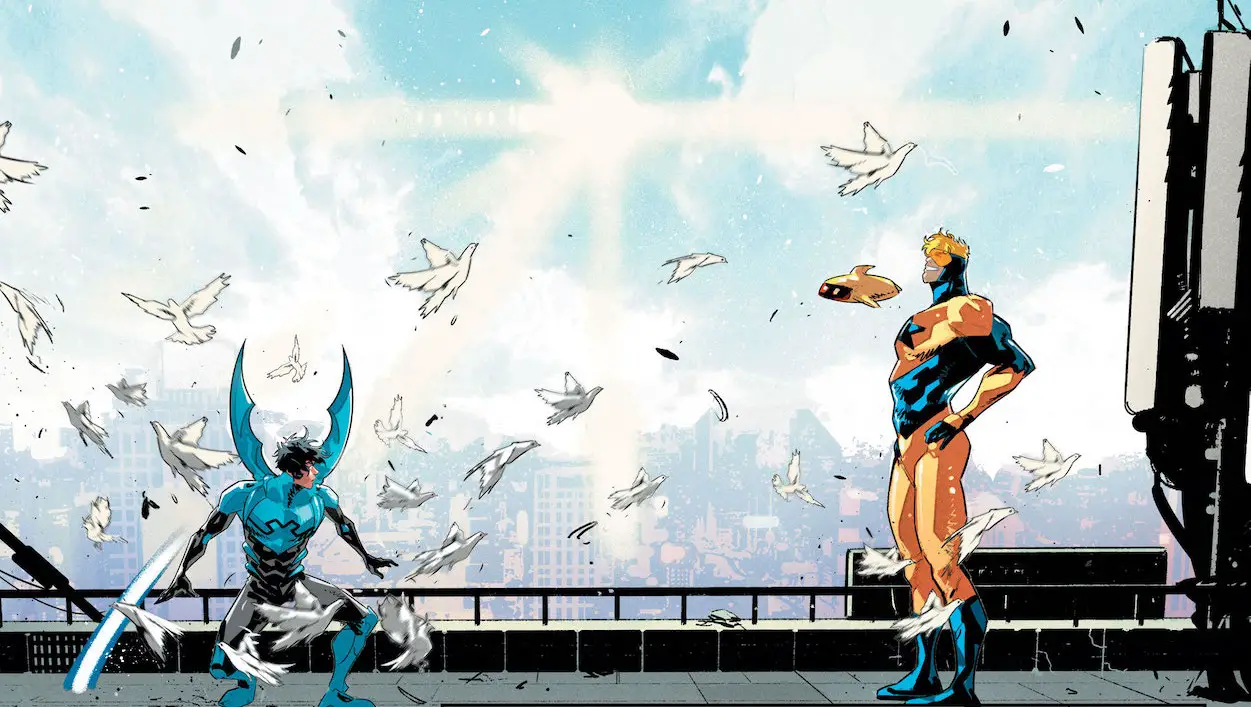 Josh Trujillo on 'Blue Beetle' #7, its tribute to Keith Giffen, and more
