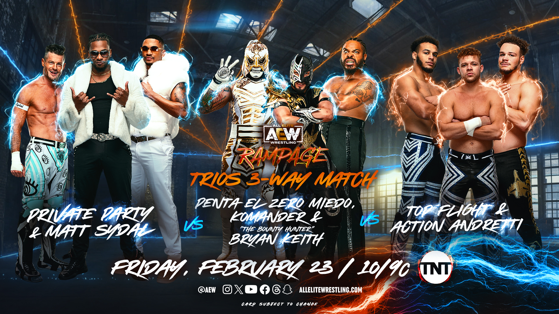 AEW Rampage preview, full card: February 23, 2024