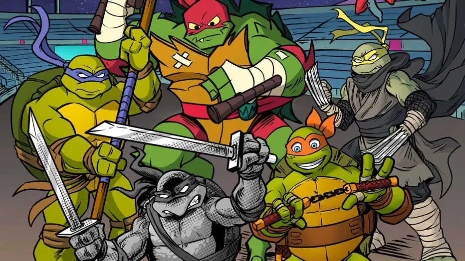 'TMNT: Saturday Morning Adventures' #12 crosses over Mirage, IDW, and animated series
