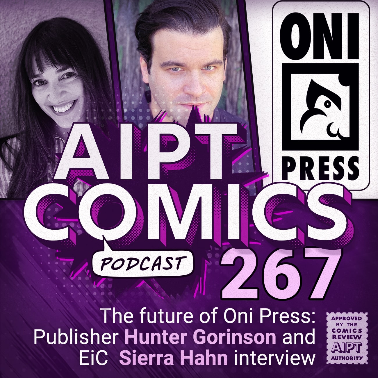 AIPT Comics Podcast Episode 267: The future of Oni Press: Publisher Hunter Gorinson and EiC Sierra Hahn interview