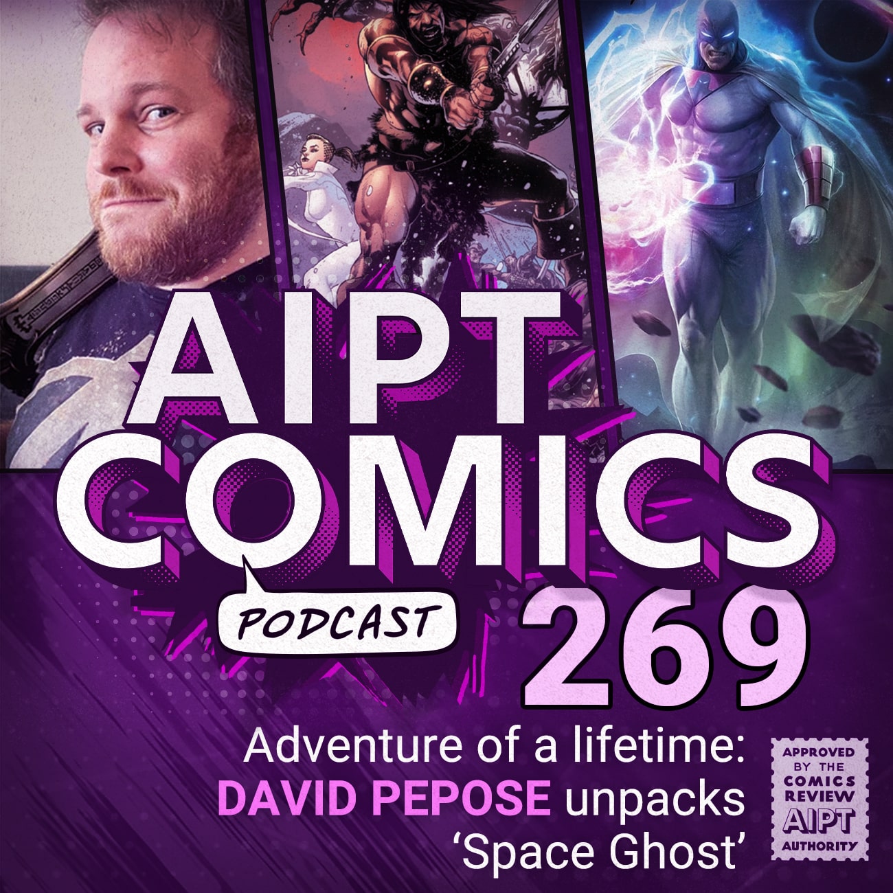 AIPT Comics Podcast Episode 269: Adventure of a lifetime: David Pepose unpacks ‘Space Ghost’