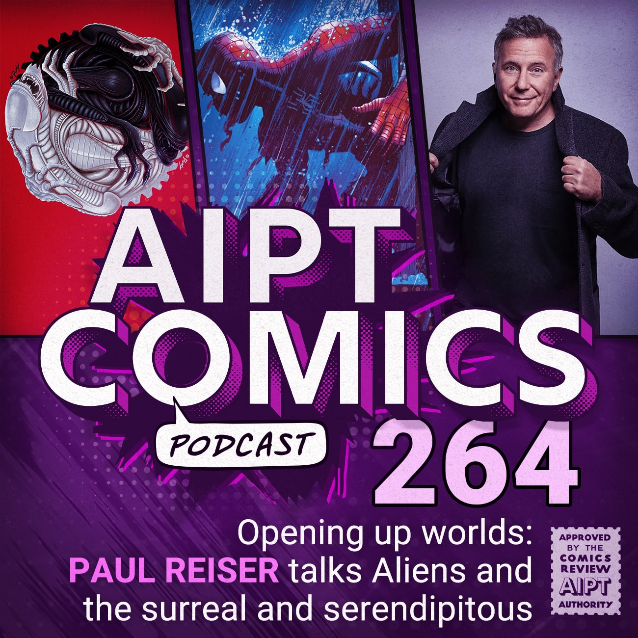AIPT Comics Podcast Episode 264: Opening up worlds: Paul Reiser on ‘Aliens: What If…?’ and the surreal and serendipitous