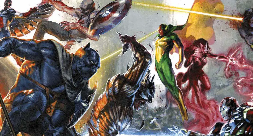 Feast your eyes (and necks) on Gabriele Dell’Otto’s 'Blood Hunt' connecting cover