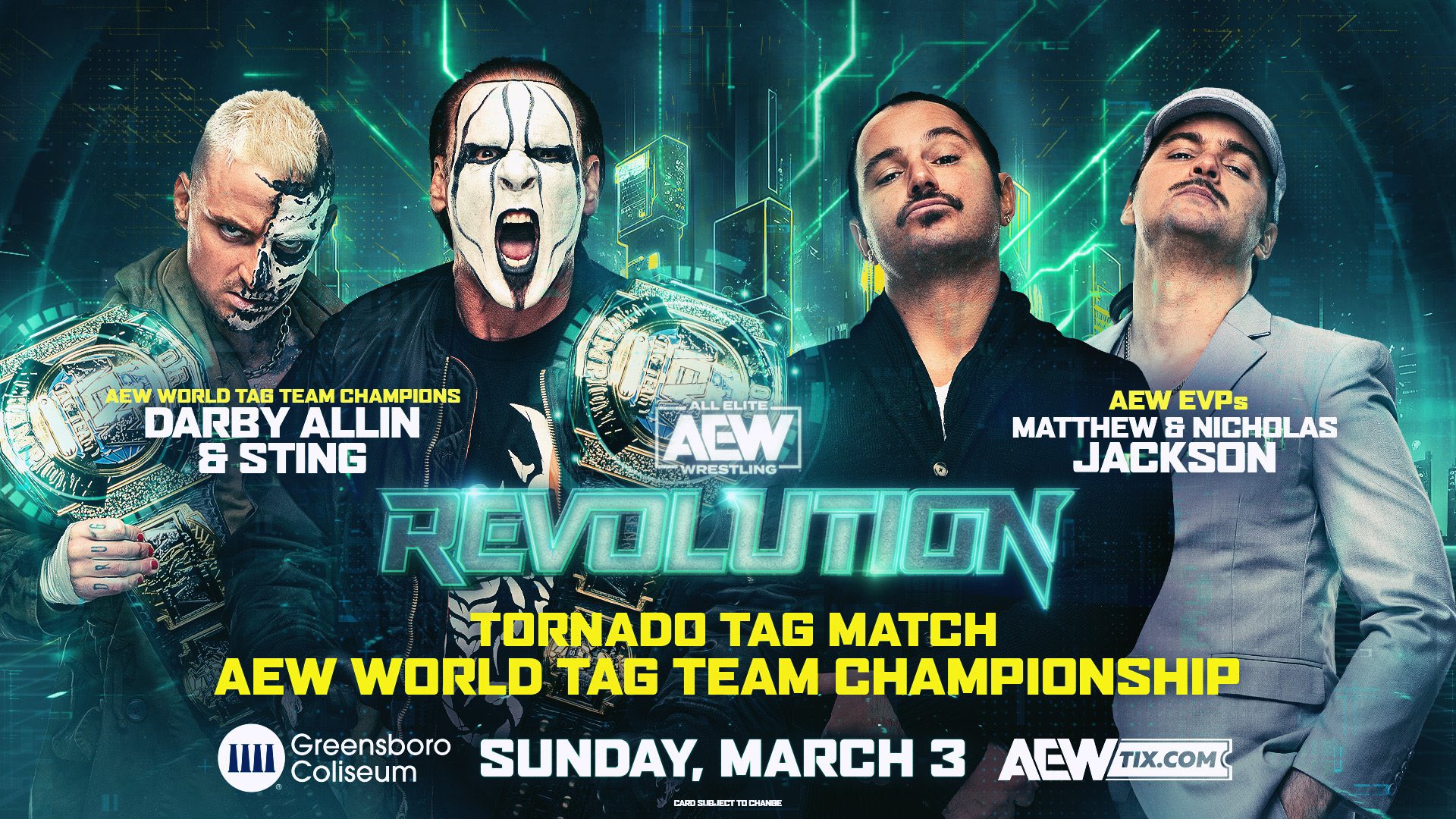 AEW Revolution 2024 full card, how to watch, predictions