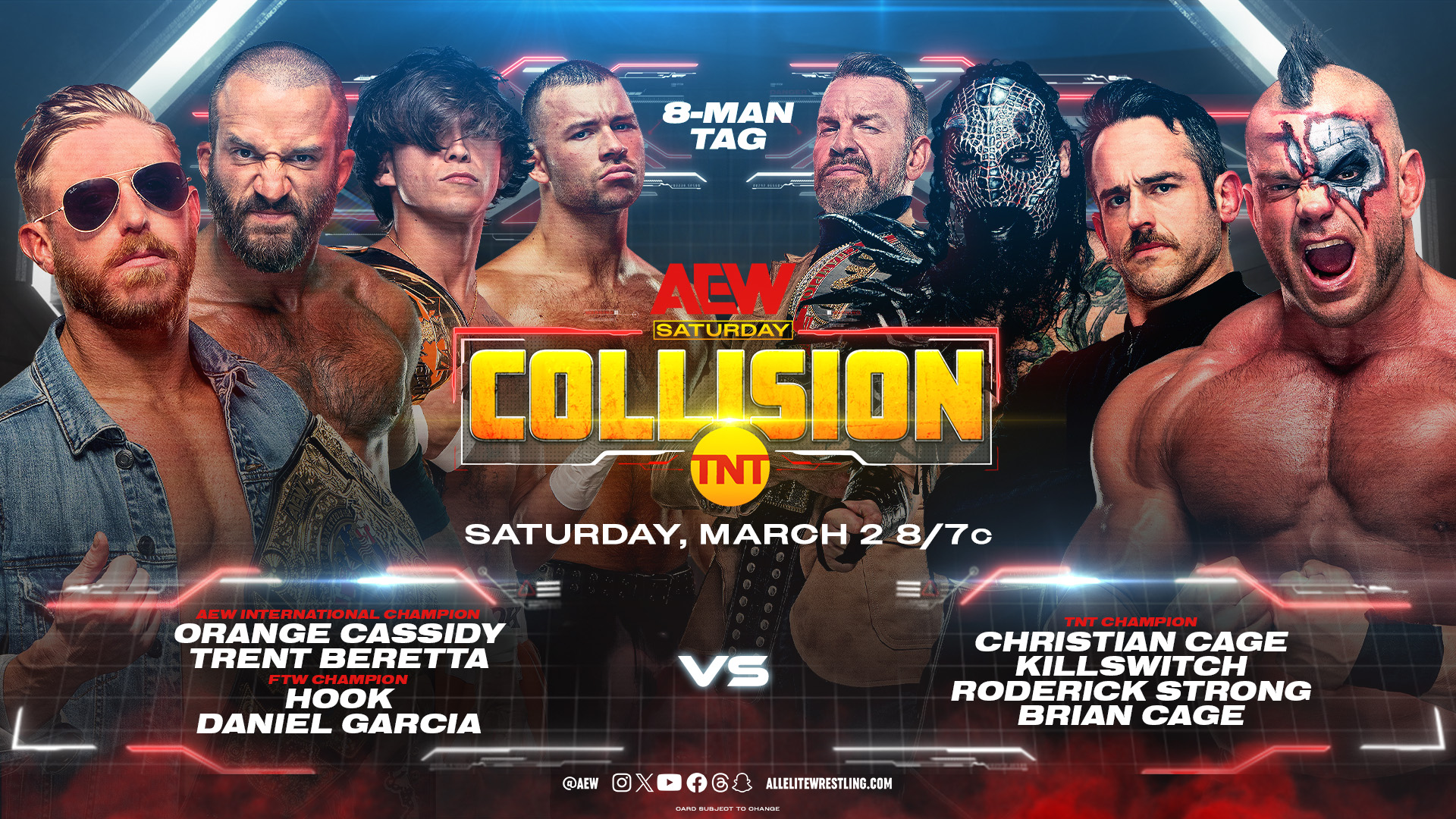 AEW Collision preview, full card: March 2, 2024