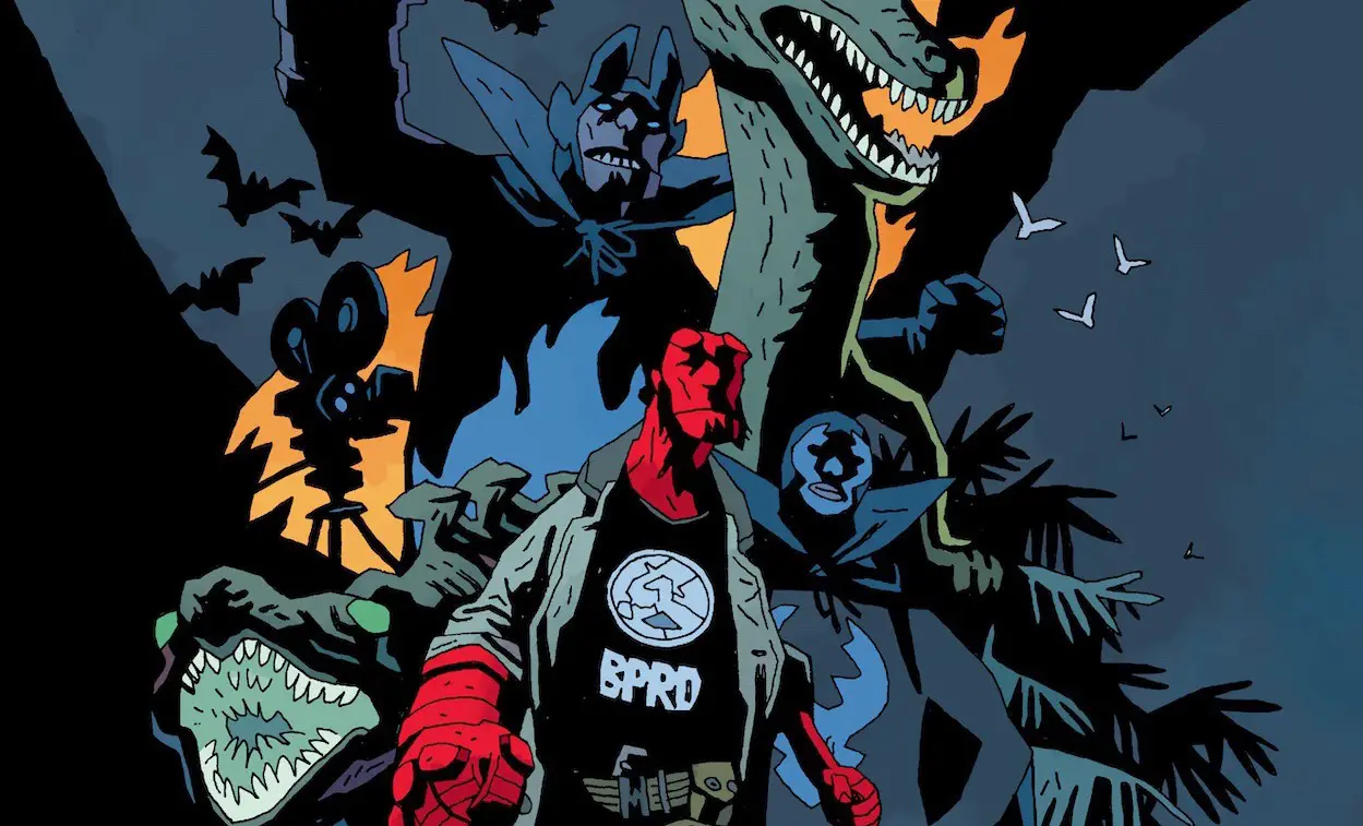 EXCLUSIVE Dark Horse First Look: Hellboy and B.P.R.D.: 1955-1957 hardcover