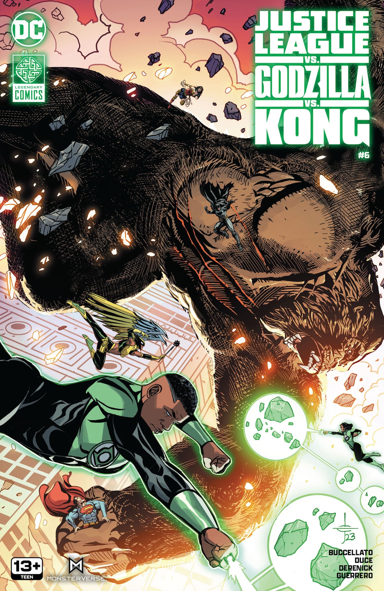 DC Preview: Justice League vs. Godzilla vs. Kong #6