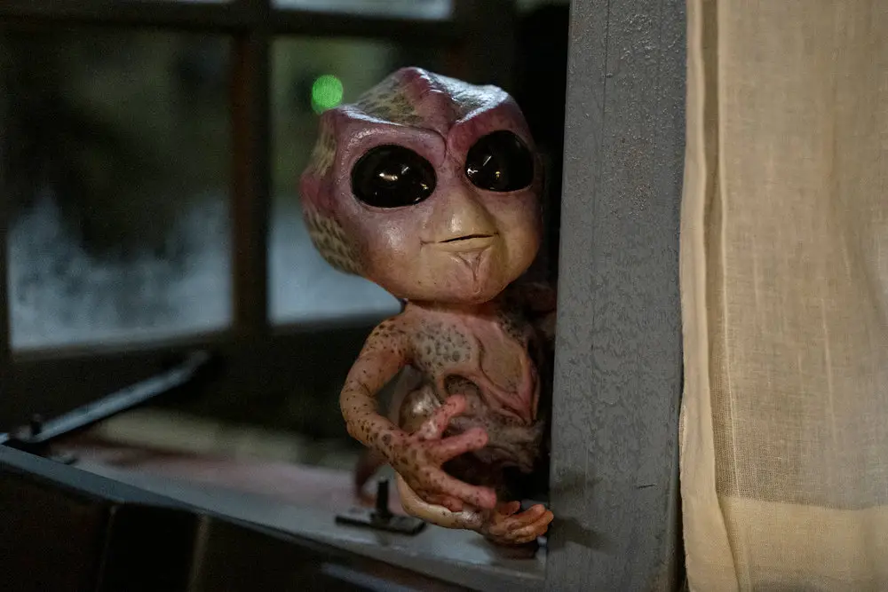 RESIDENT ALIEN -- "Here Comes My Baby" Episode 307 -- Pictured: Baby Alien