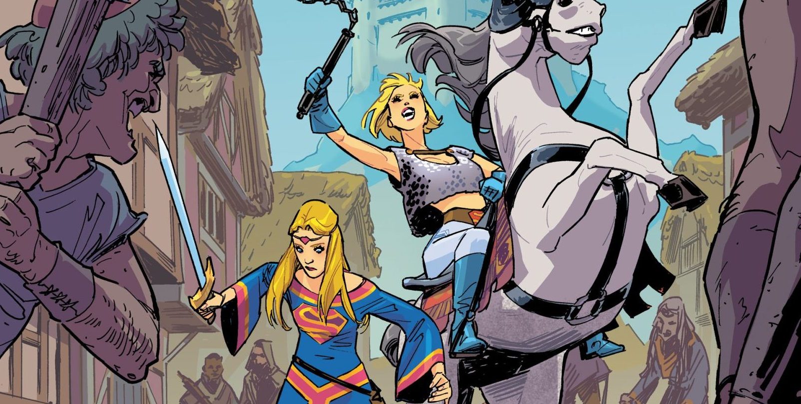 'Power Girl' #7 boasts swords, sorcery, and Supergirl