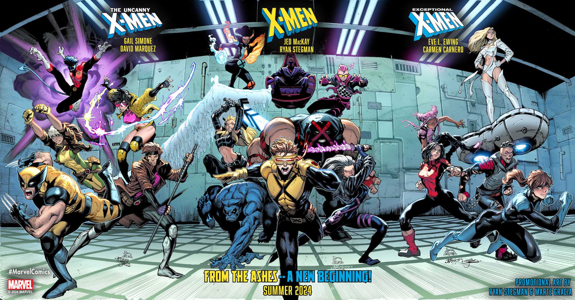 Marvel set to launch new line of X-Men with 9 series