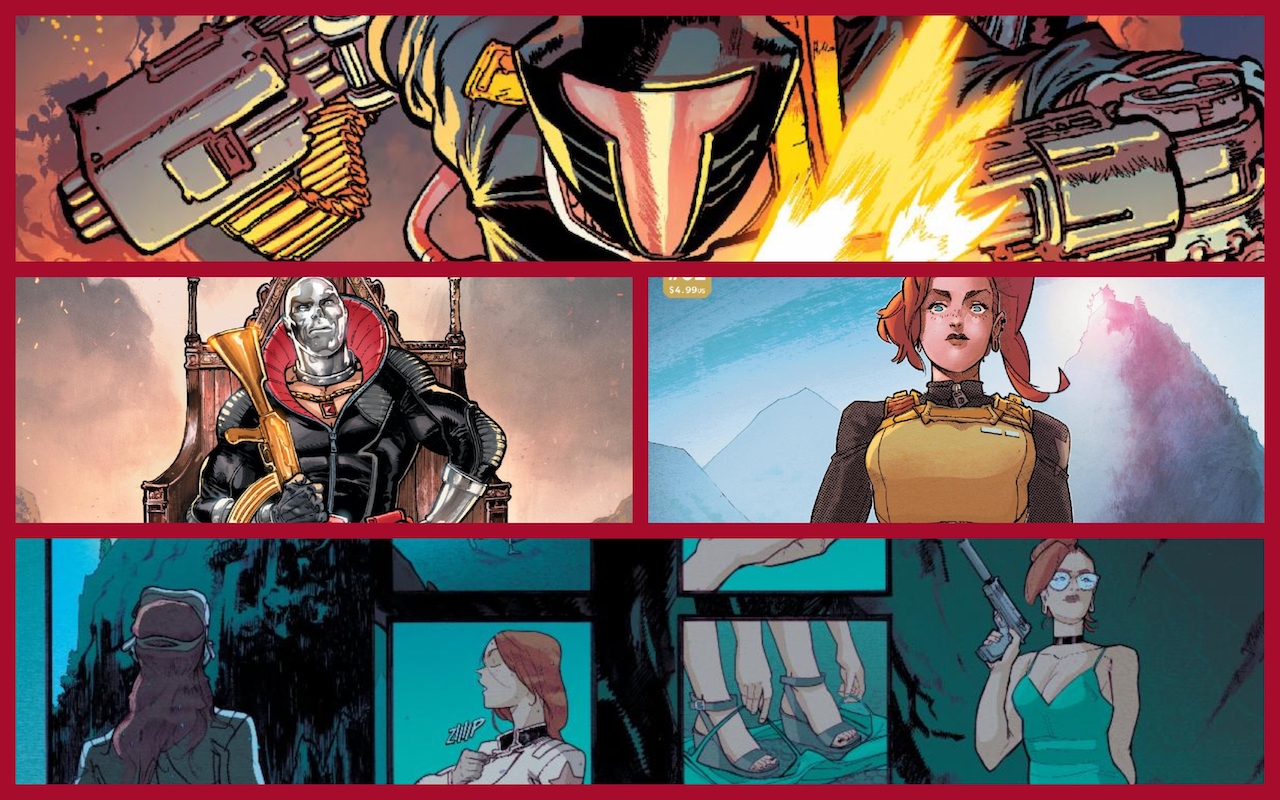 Skybound adds two G.I. Joe comics series 'Destro' and 'Scarlett'