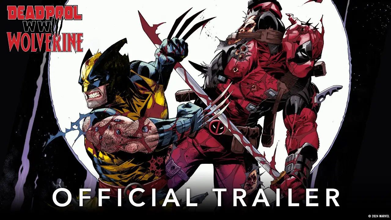 Watch the official trailer for 'Deadpool & Wolverine: WWIII' #1