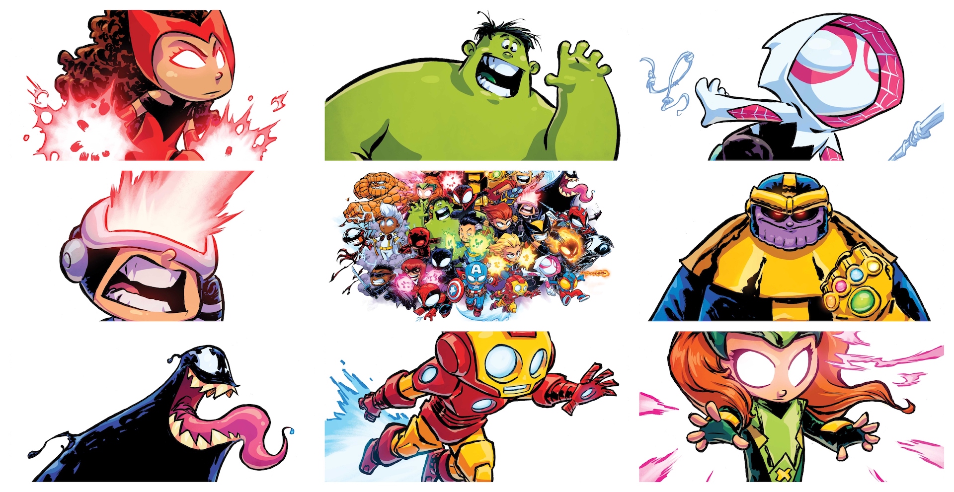 Marvel celebrates Skottie Young with 'Big Marvel' variant covers