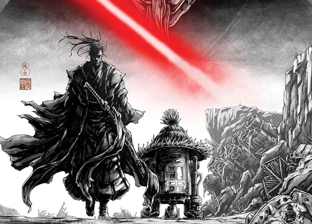 'Star Wars Visions Takashi Okazaki' #1 offers a wicked duel and a heartwarming center