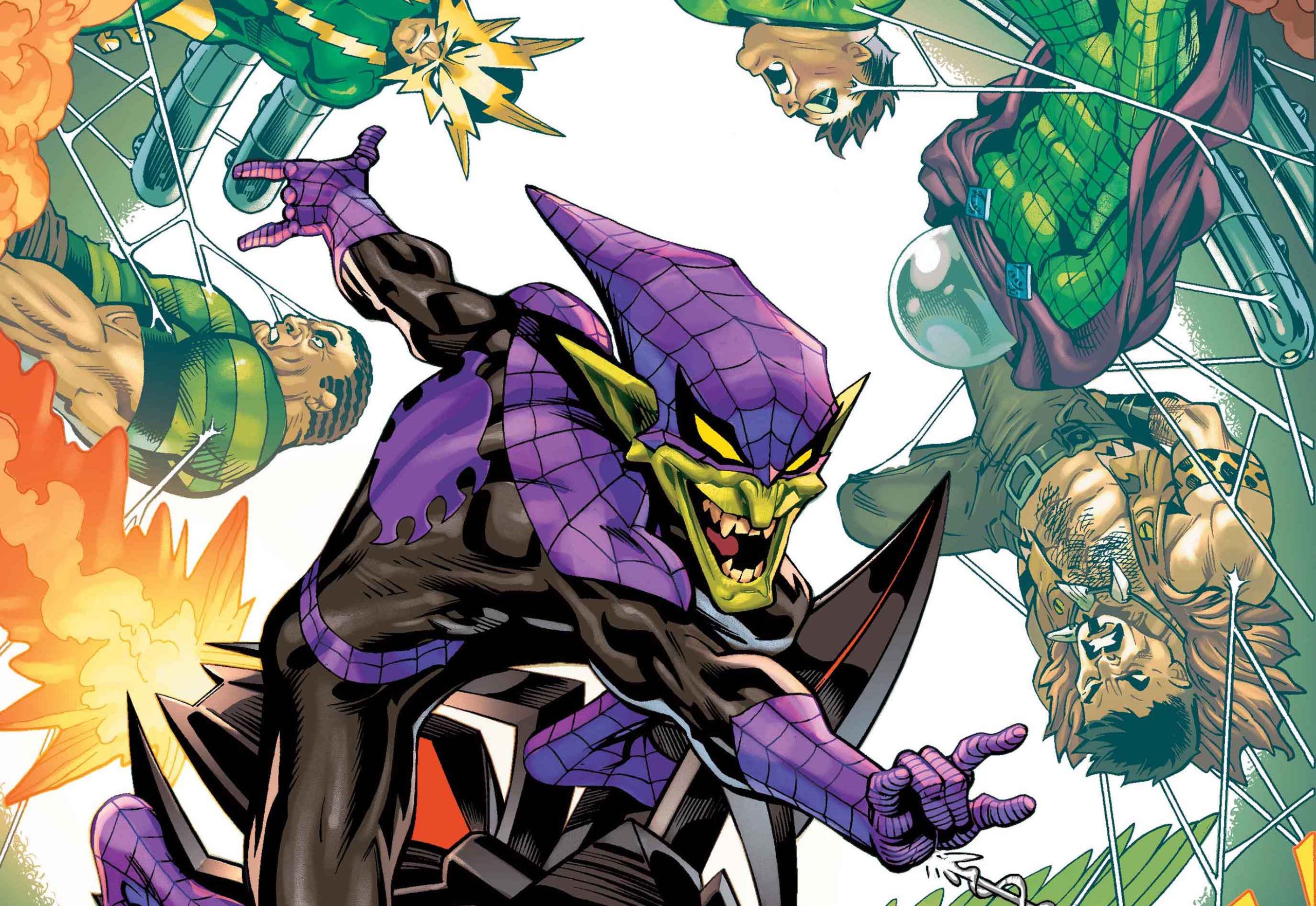 Peter Parker becomes Spider-Goblin in 'Amazing Spider-Man' #50
