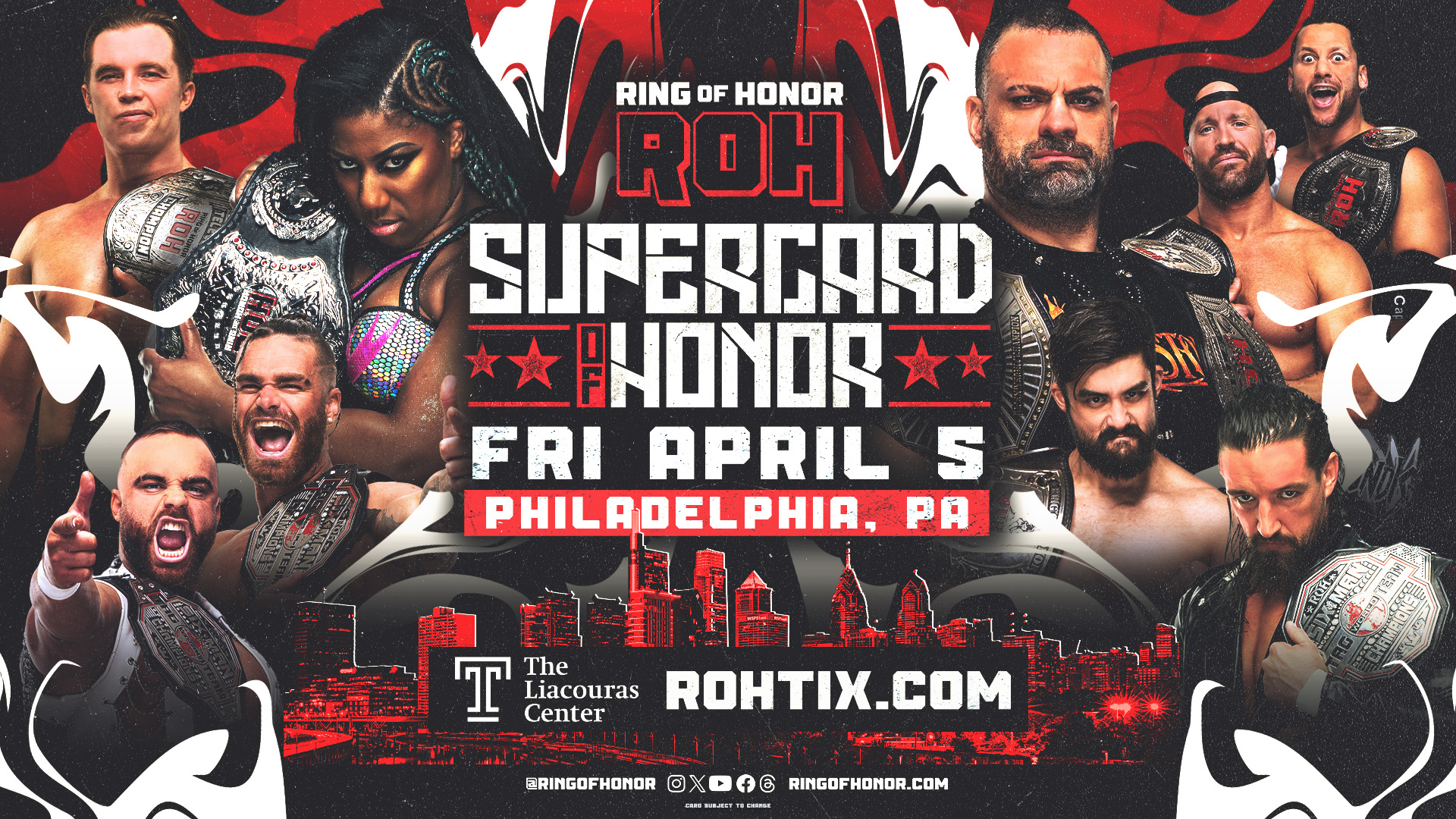 ROH Supercard of Honor 2024 card, start time, how to watch