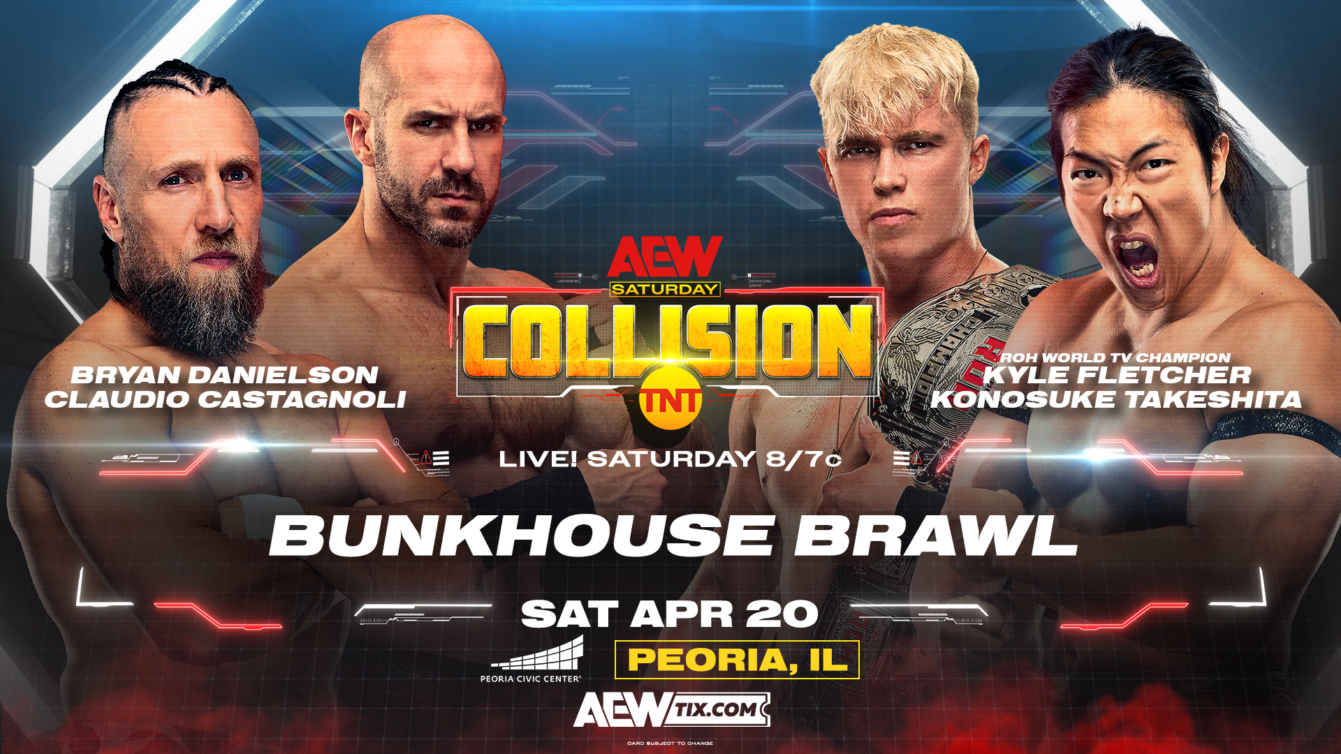 AEW Collision preview, full card: April 20, 2024