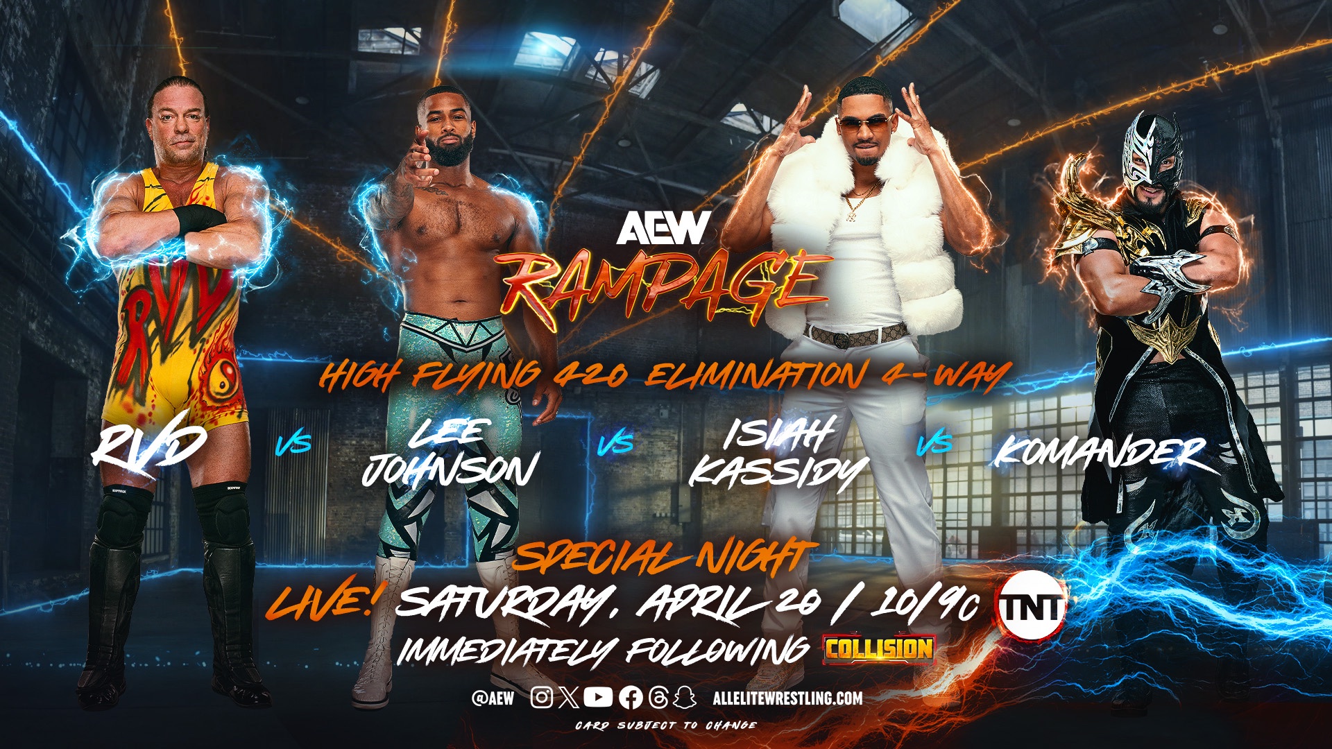 AEW Rampage preview, full card: April 20, 2024