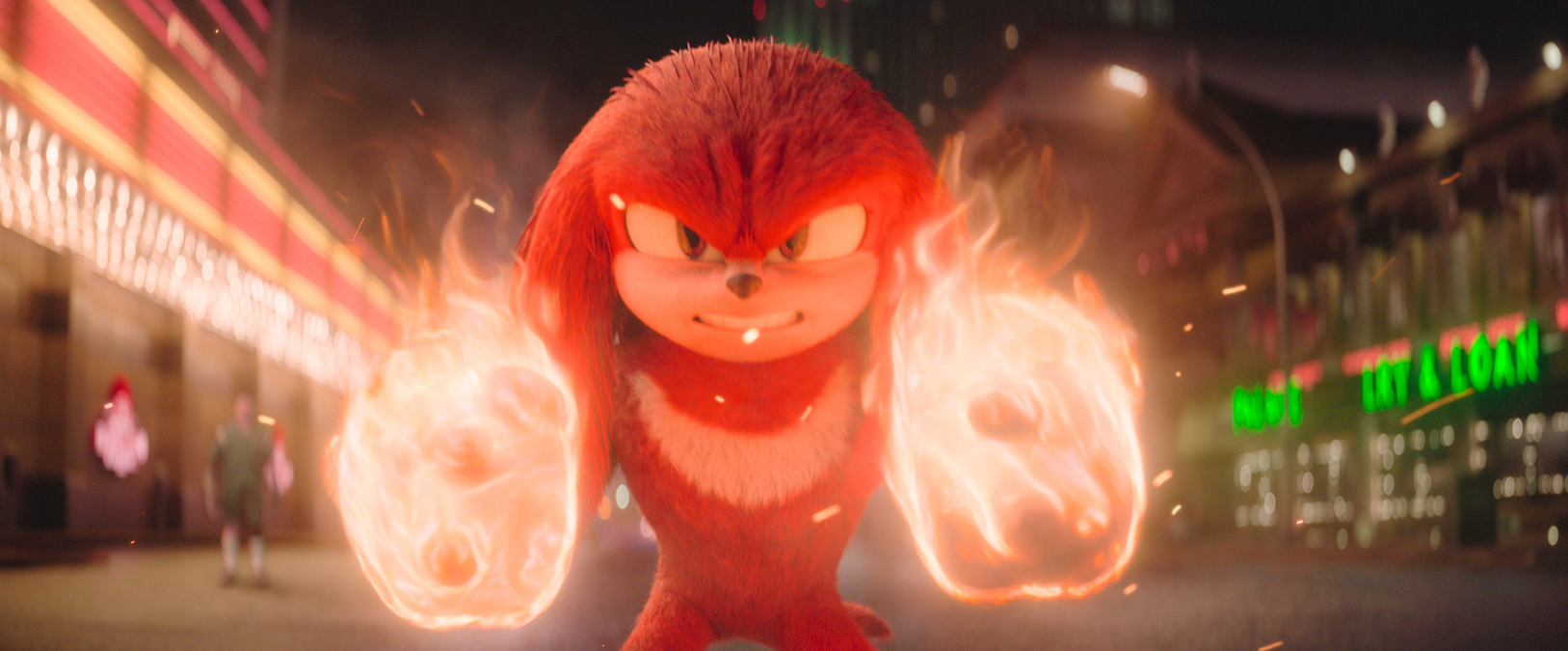 Knuckles (voiced by Idris Elba) in Knuckles, episode 6, season 1, streaming on Paramount+, 2024