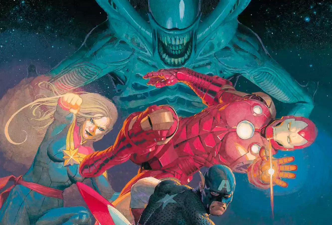 'Aliens vs. Avengers' coming July 2024 by Jonathan Hickman