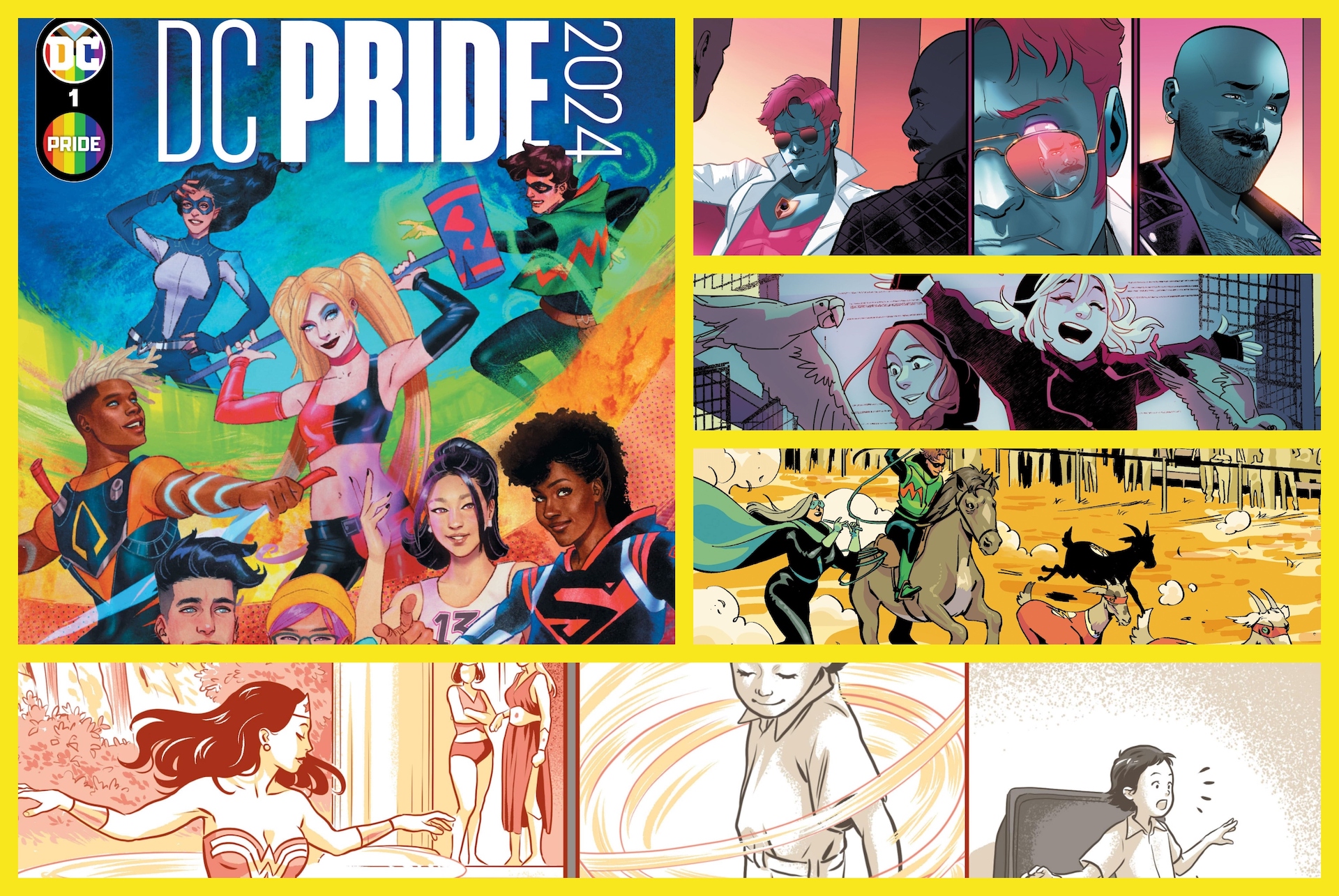 DC Comics shares 'DC Pride 2024' preview