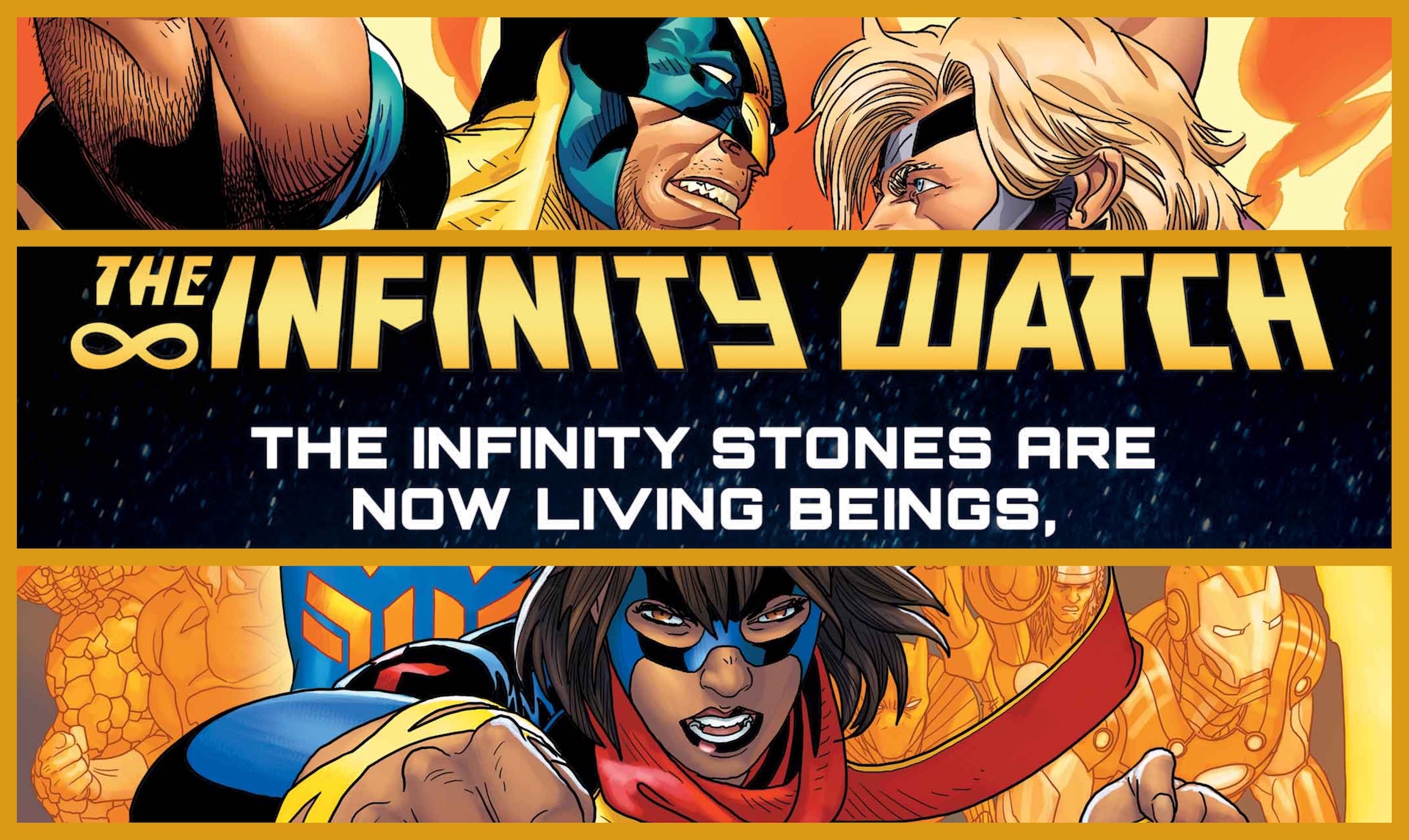 Marvel sheds new light on 'Infinity Watch' annual crossover out in July and August 2024