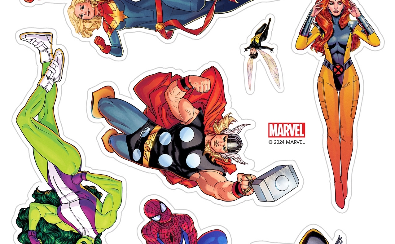 Kickstarter Exclusive: 'The Marvel Art of Russell Dauterman' stickers