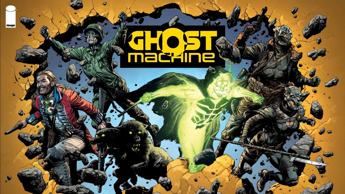 Now can drink Ghost Machine comics via coffee partnership