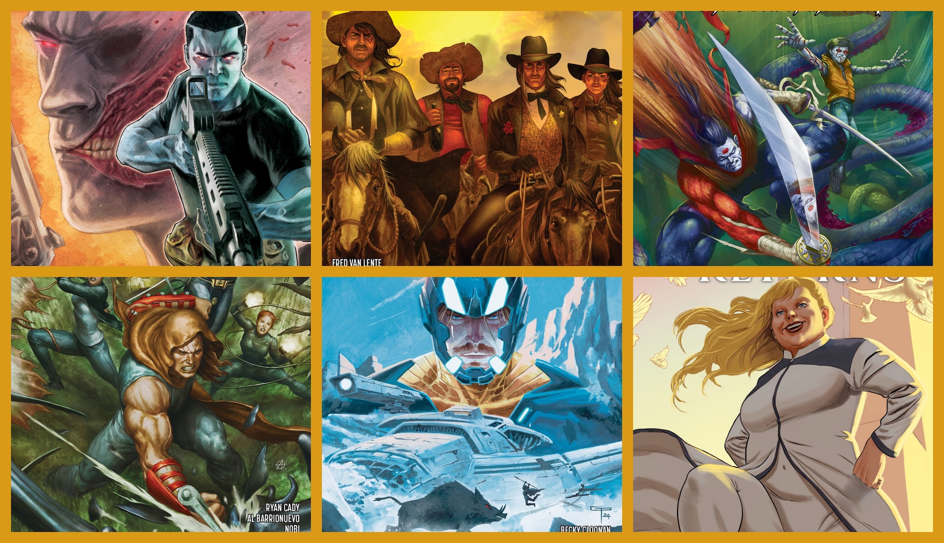 Check out previews for future Valiant 'Road to The Resurgence' titles
