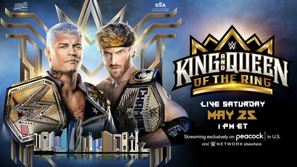 WWE King and Queen of the Ring 2024 card, start time, how to watch